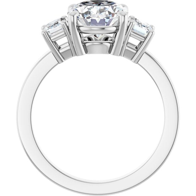 Three-Stone Engagement Ring