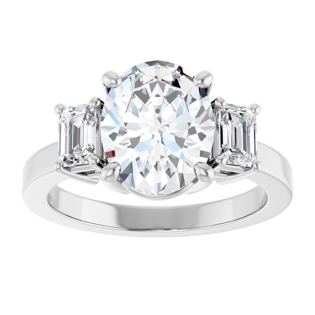 Three-Stone Engagement Ring