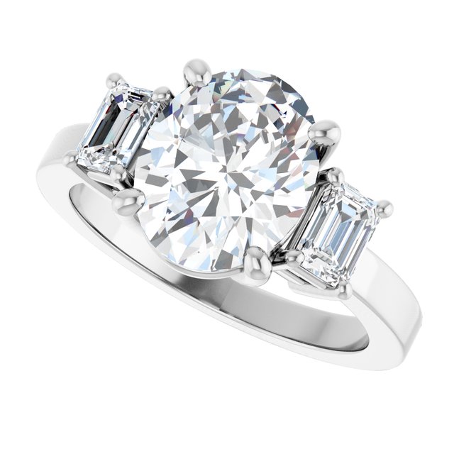 Three-Stone Engagement Ring