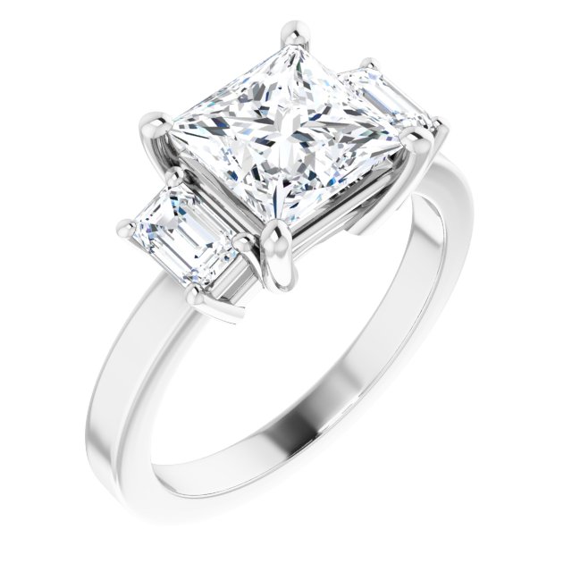 Three-Stone Engagement Ring