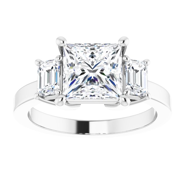 Three-Stone Engagement Ring