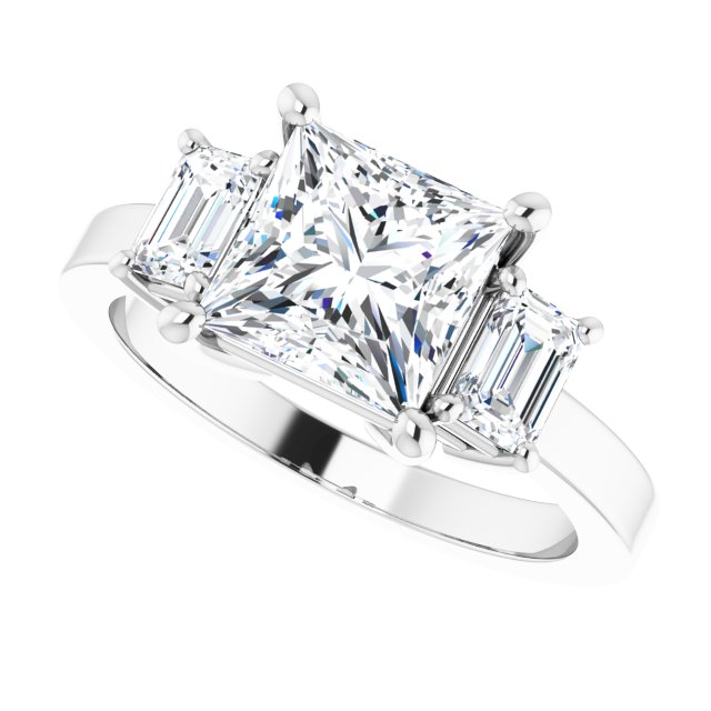 Three-Stone Engagement Ring