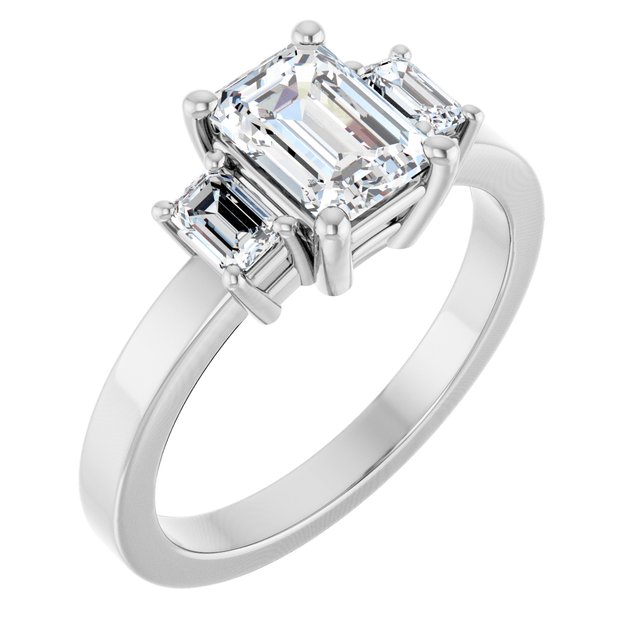 Three-Stone Engagement Ring