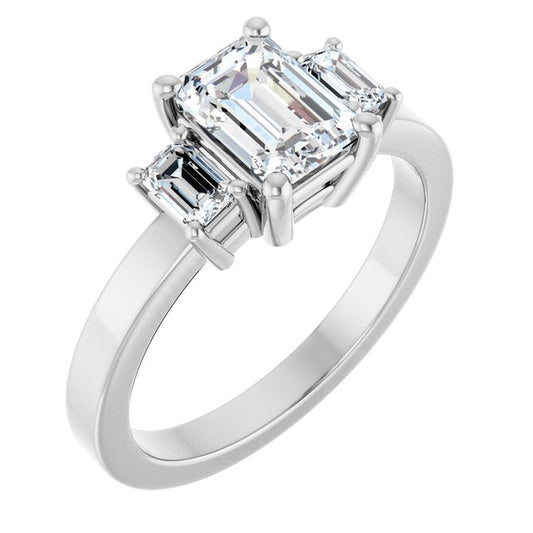 Three-Stone Engagement Ring