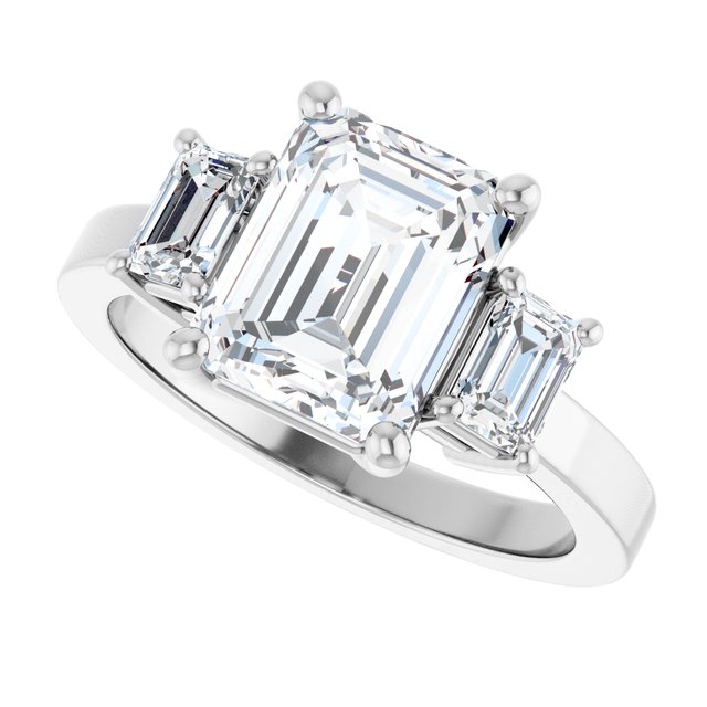 Three-Stone Engagement Ring