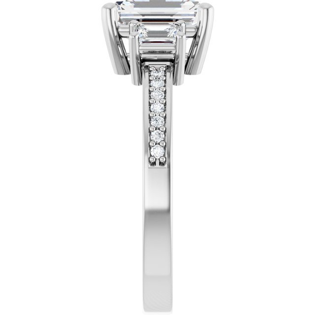 Three-Stone Engagement Ring