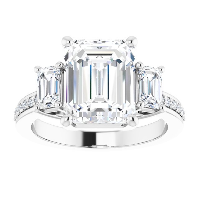 Three-Stone Engagement Ring