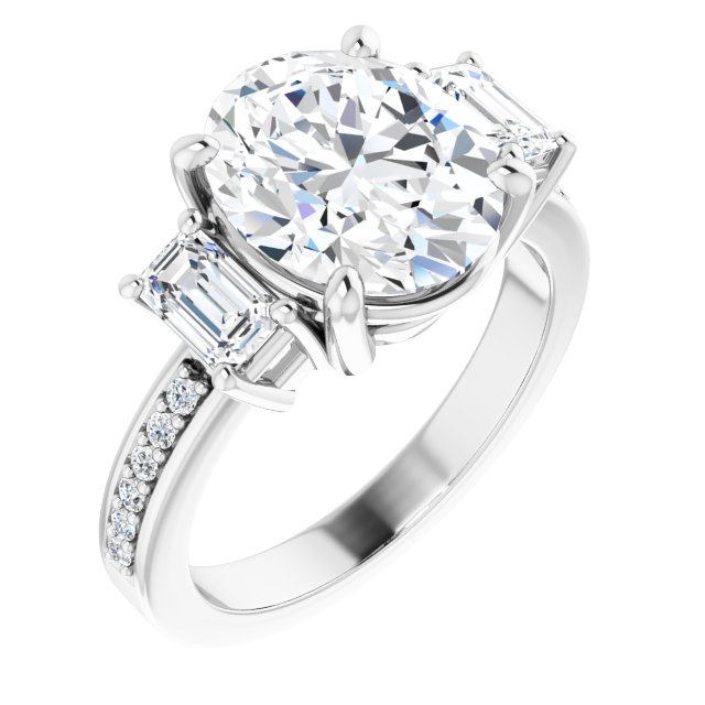 Three-Stone Engagement Ring