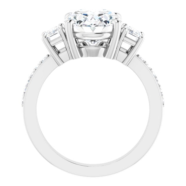 Three-Stone Engagement Ring