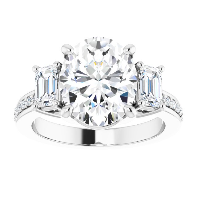 Three-Stone Engagement Ring