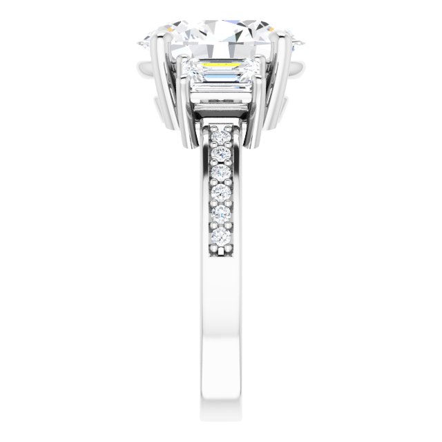 Three-Stone Engagement Ring