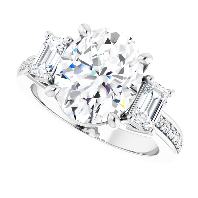 Three-Stone Engagement Ring