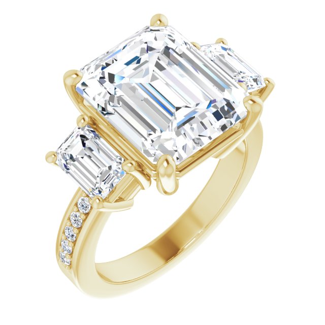 Three-Stone Engagement Ring