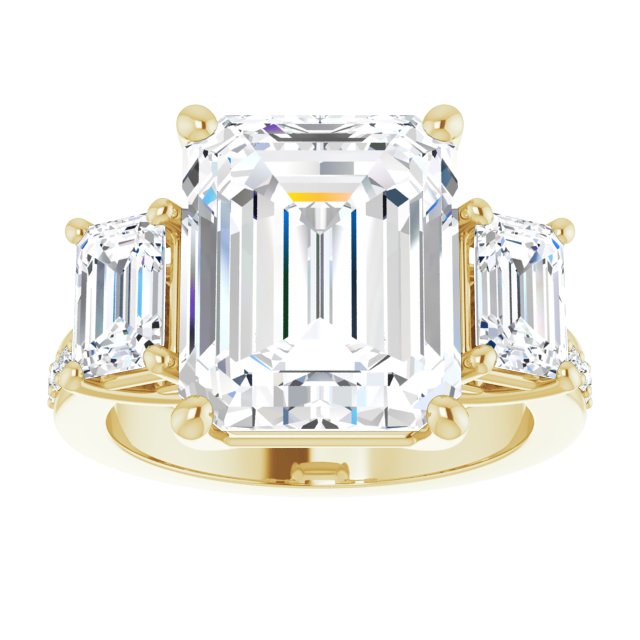 Three-Stone Engagement Ring