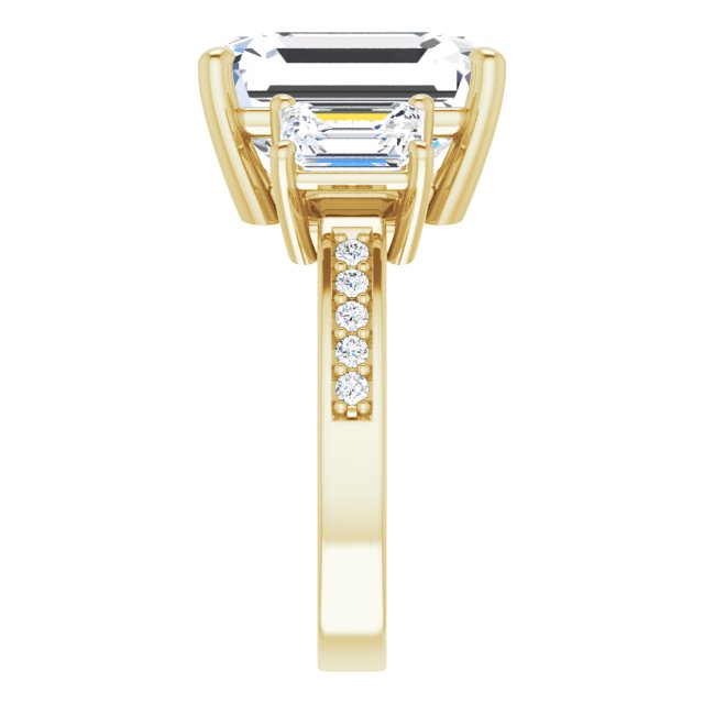 Three-Stone Engagement Ring