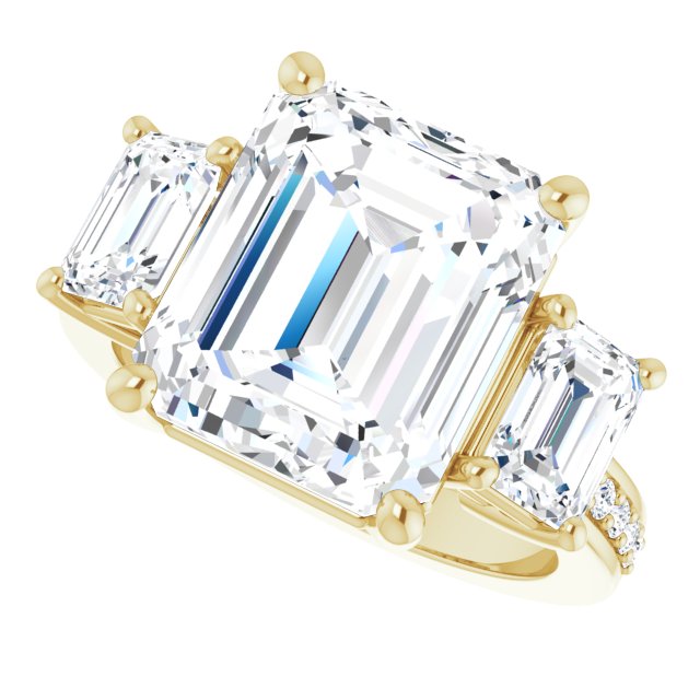 Three-Stone Engagement Ring