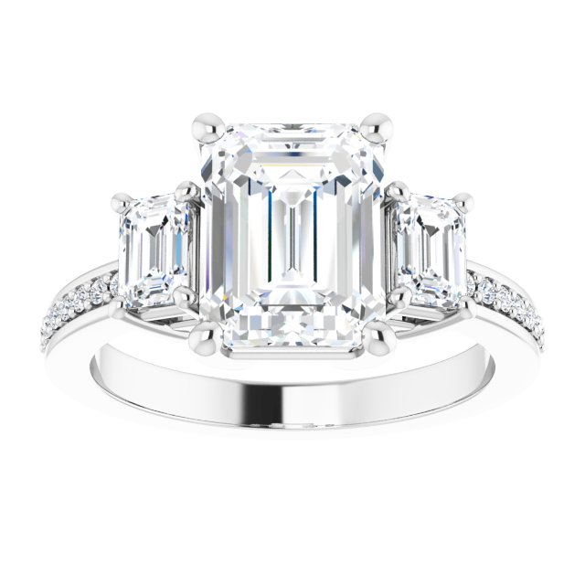 Three-Stone Engagement Ring