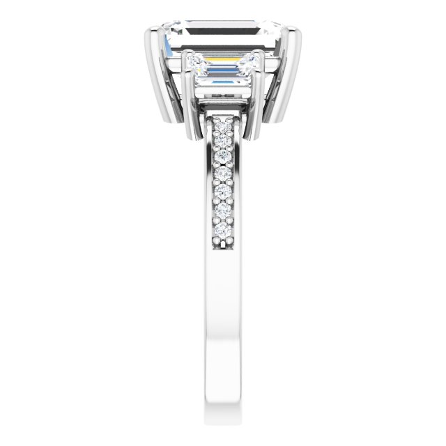 Three-Stone Engagement Ring