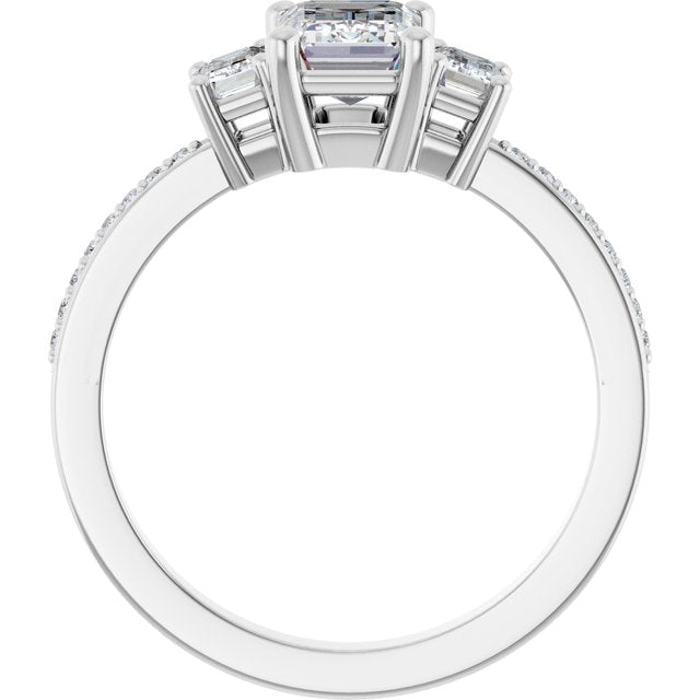 Three-Stone Engagement Ring