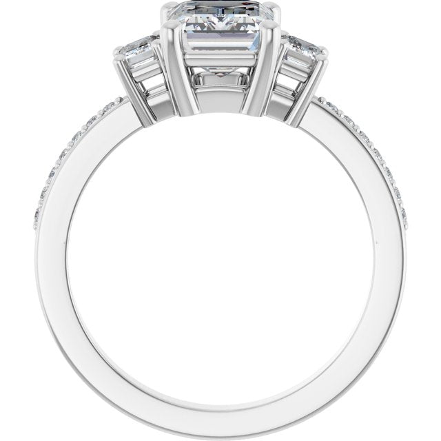 Three-Stone Engagement Ring