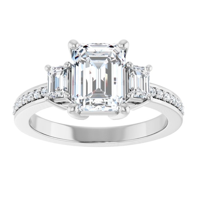 Three-Stone Engagement Ring