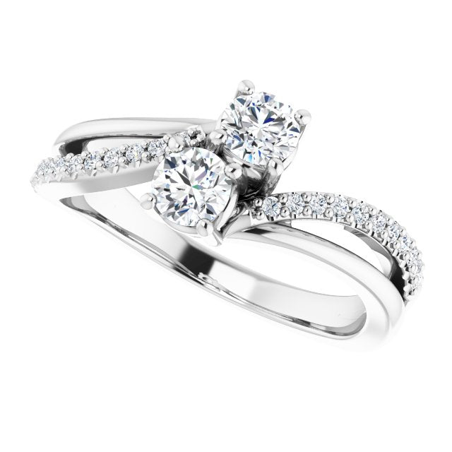 Two-Stone Engagement Ring