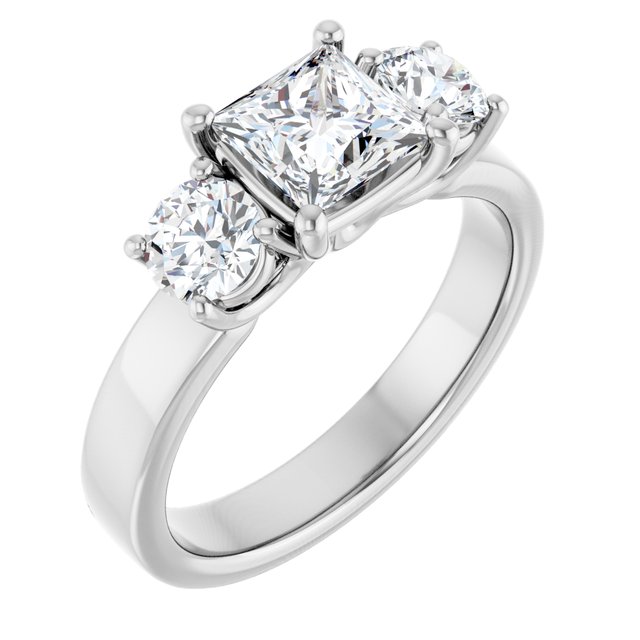 Three-Stone Engagement Ring
