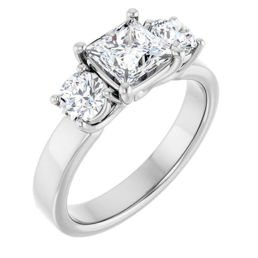 Three-Stone Engagement Ring