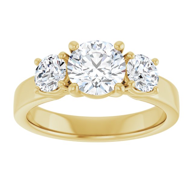 Three-Stone Engagement Ring