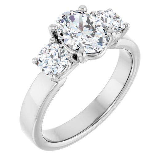Three-Stone Engagement Ring