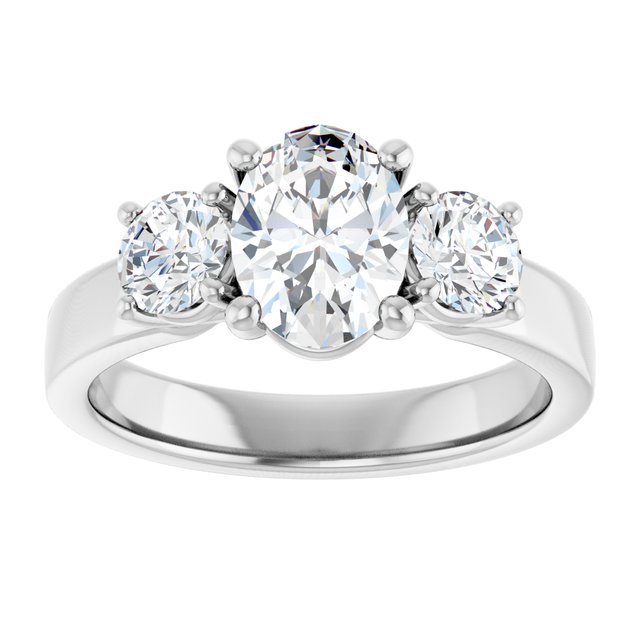 Three-Stone Engagement Ring