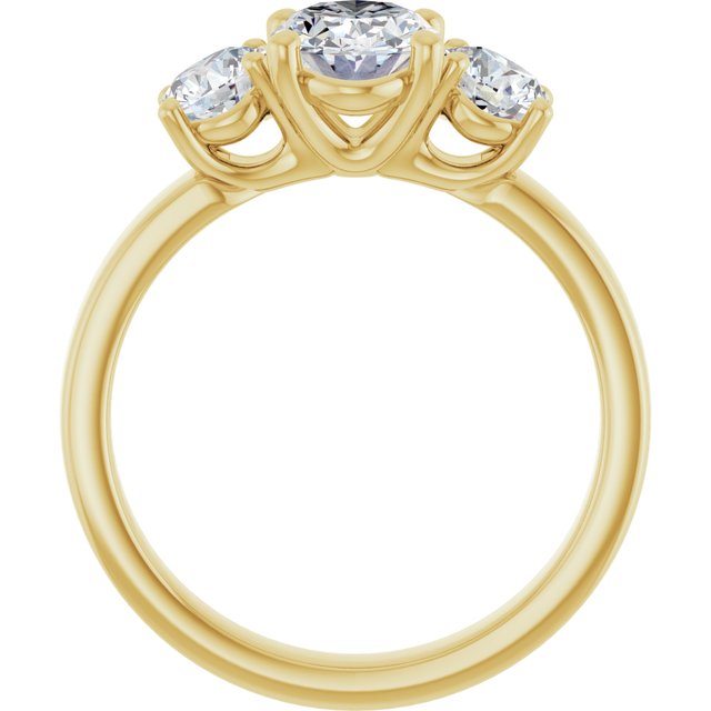 Three-Stone Engagement Ring