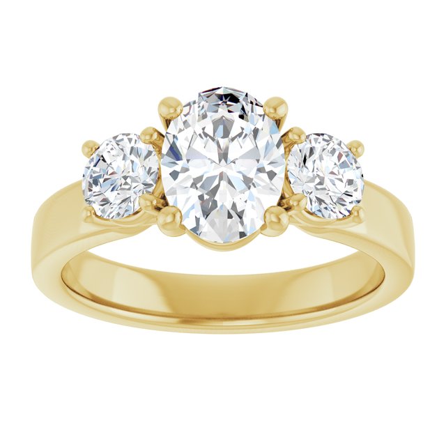 Three-Stone Engagement Ring