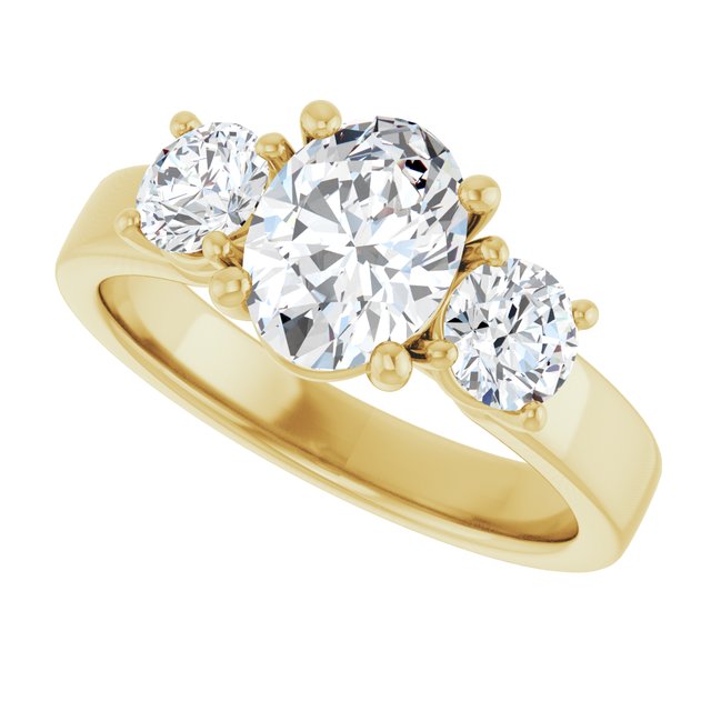 Three-Stone Engagement Ring
