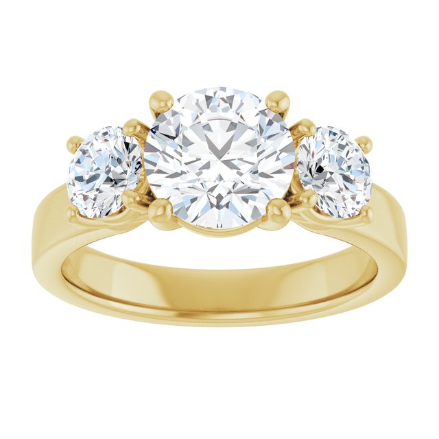 Three-Stone Engagement Ring