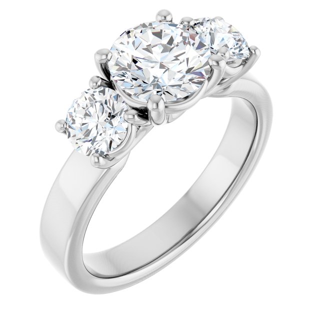 Three-Stone Engagement Ring
