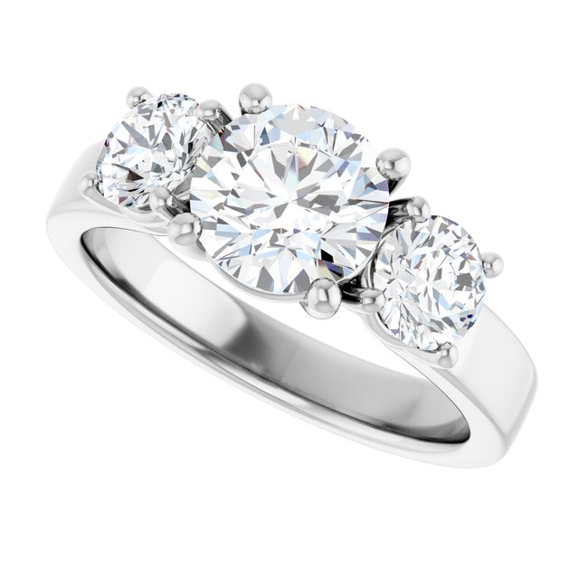 Three-Stone Engagement Ring