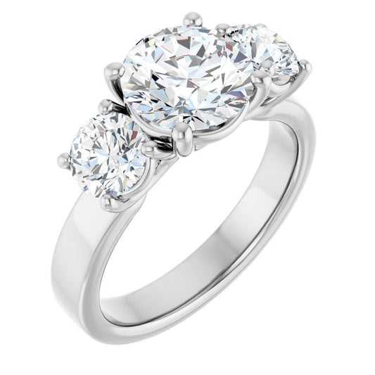 Three-Stone Engagement Ring