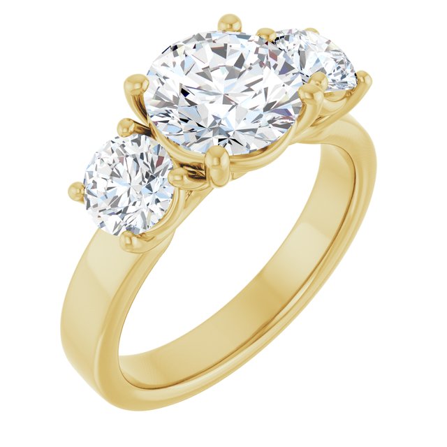 Three-Stone Engagement Ring