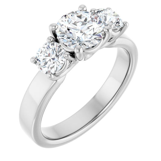Three-Stone Engagement Ring
