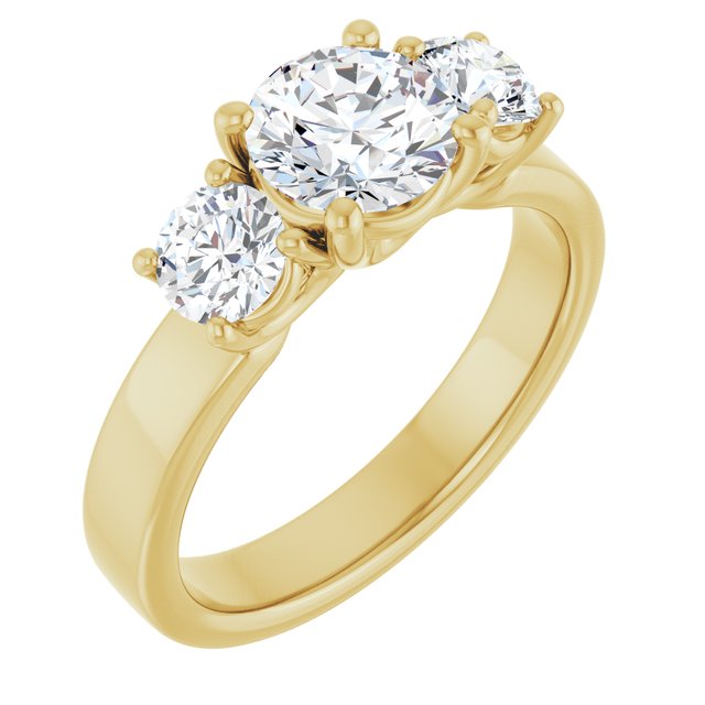 Three-Stone Engagement Ring