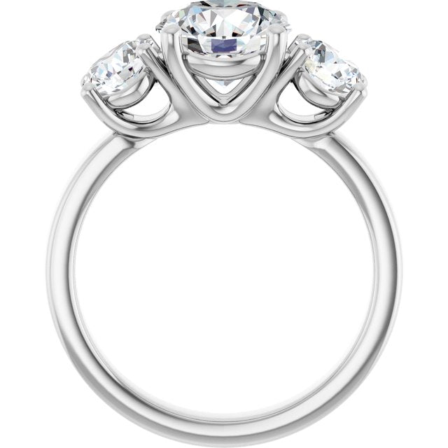Three-Stone Engagement Ring
