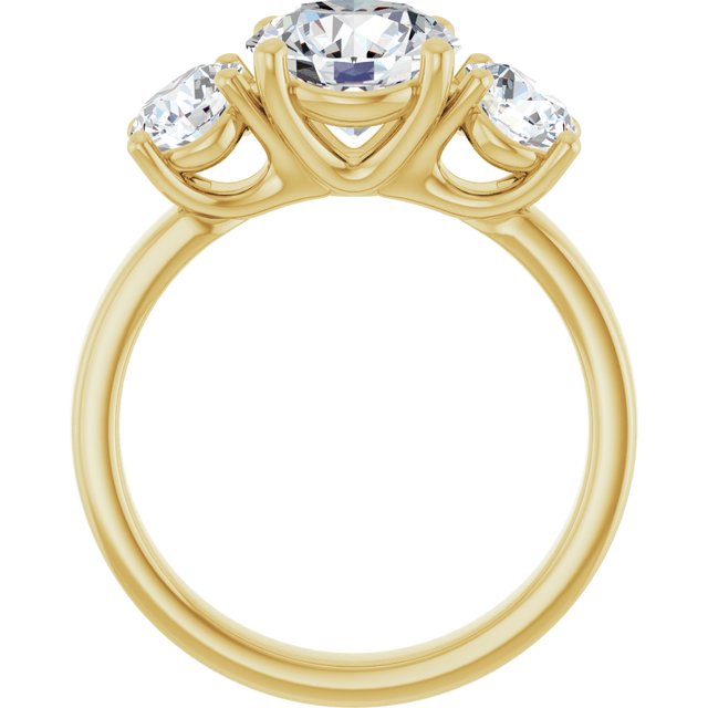 Three-Stone Engagement Ring