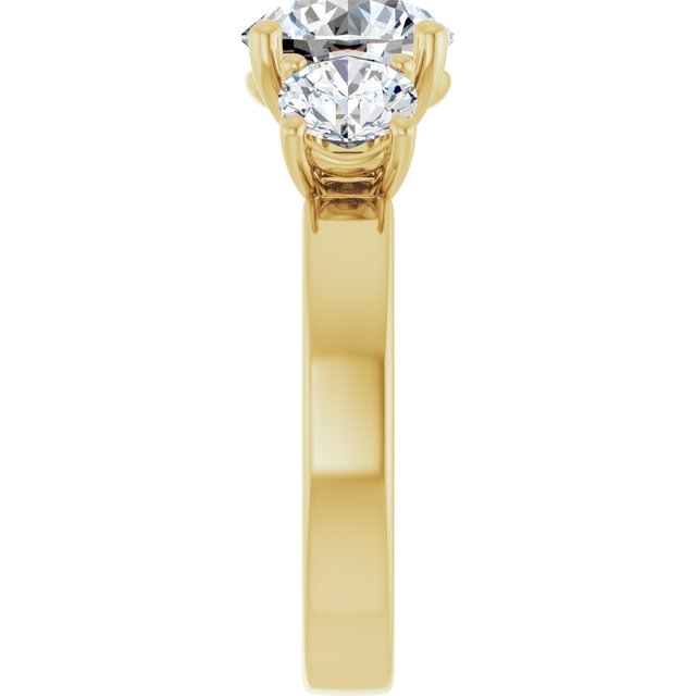 Three-Stone Engagement Ring