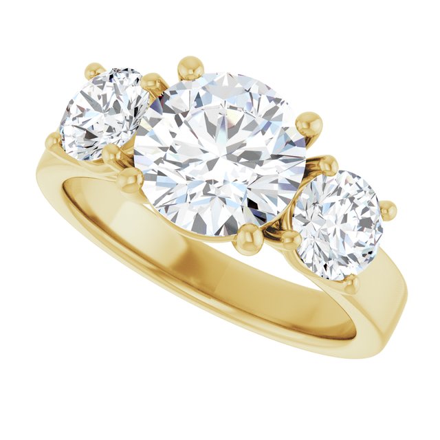 Three-Stone Engagement Ring