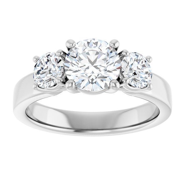 Three-Stone Engagement Ring
