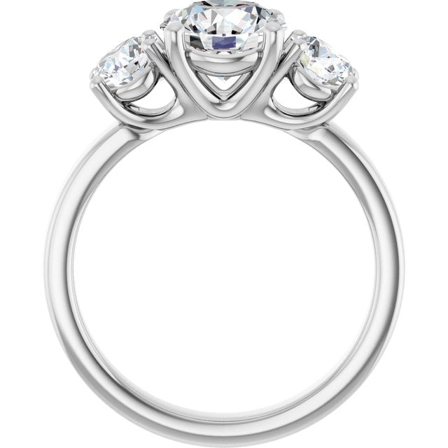 Three-Stone Engagement Ring