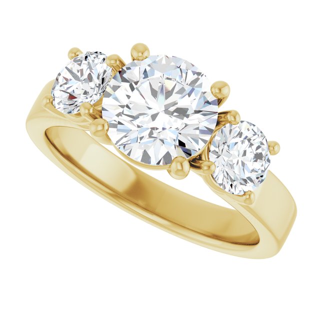 Three-Stone Engagement Ring