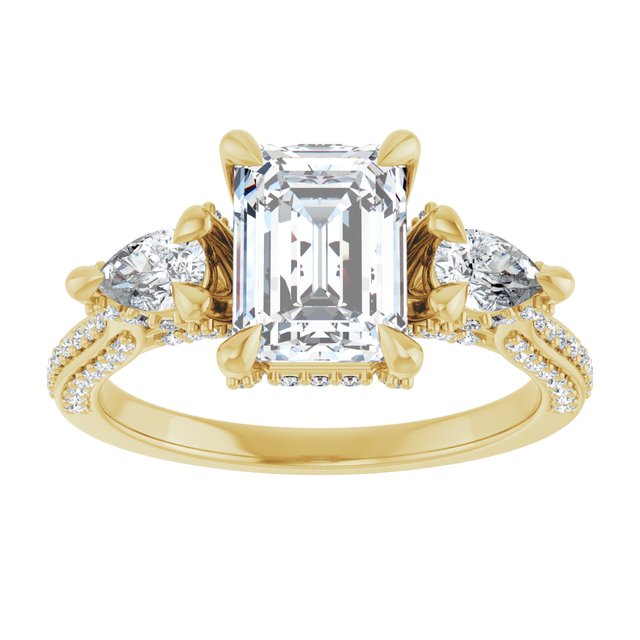 Three-Stone Engagement Ring