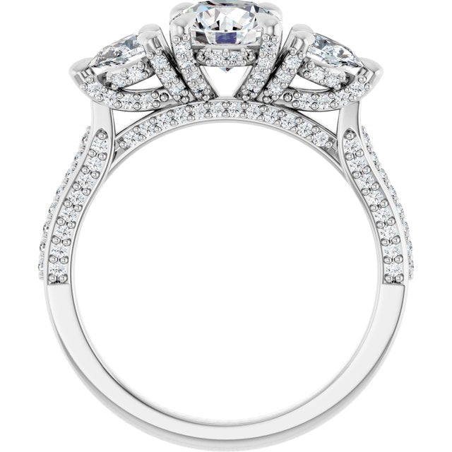 Three-Stone Engagement Ring